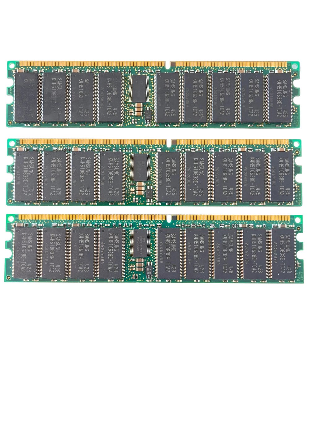 3x 1GB Samsung PC2100R ECC DDR Registered Server RAM M312L2828ET0-CA2