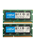 16GB (2x8GB) DDR3 RAM 1600MHz SODIMM Laptop Crucial Micron PC3L-12800 CL11
