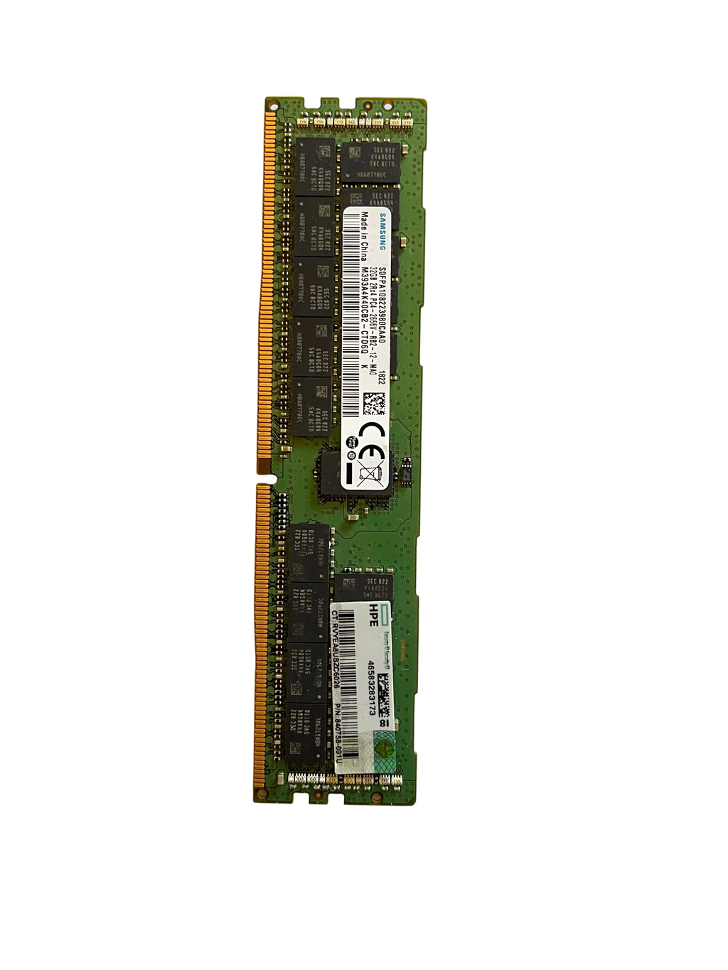 32GB DDR4 2666 ECC REG Samsung Server RAM PC4-2666V RDIMM HPE 840758-091