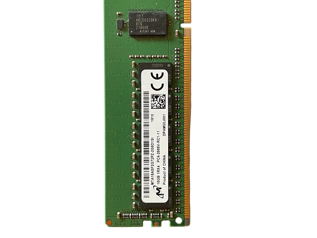 16GB DDR4 RAM Micron PC4-2666V ECC REG Server Speicher MTA18ASF2G72PZ-2G6D1SI